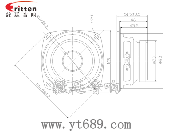 78mm15w內(nèi)磁全頻喇叭成品圖