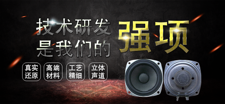 3寸（78mm）紙盆稀土高強磁20芯全頻藍牙音箱喇叭